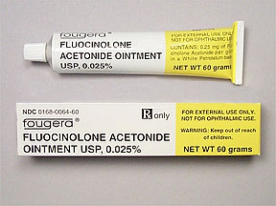 Picture of FLUOCINOLONE ACET OIN .025% 60GM