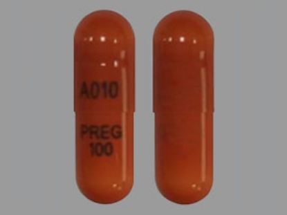 Picture of PREGABALIN 100MG CAP OR 500