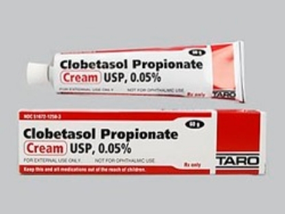 Picture of CLOBETASOL PROPIONATE .05% CRE WH 60GM