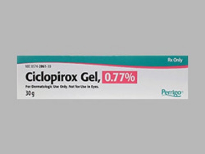 Picture of CICLOPIROX .77% GEL WH 30GM - Alternate NDC