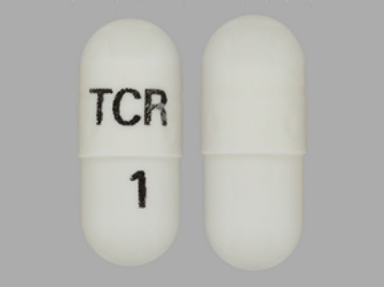 Picture of TACROLIMUS 1MG CAP WH 100
