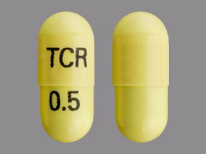 Picture of TACROLIMUS .5MG CAP YLW 100