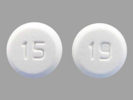 Picture of ARIPIPRAZOLE 15MG TAB WH RND 90