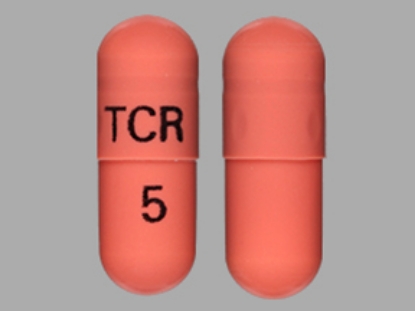 Picture of TACROLIMUS 5MG CAP PK 100