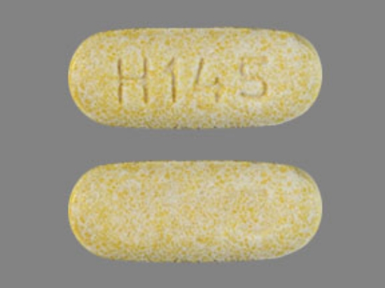 Picture of LISINOPRIL 5MG TAB YLW OBL 100