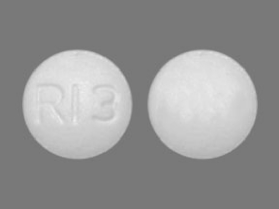 Picture of RISPERIDONE 1MG TAB WH RND 500