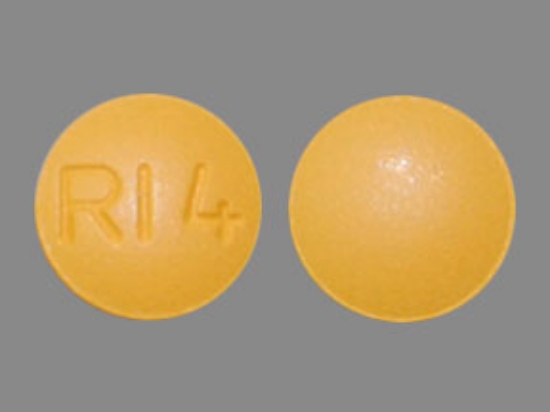 Picture of RISPERIDONE 2MG TAB YL RND 60