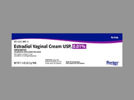 Picture of ESTRADIOL .01% CRE WH 42.5GM