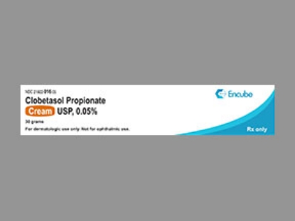 Picture of CLOBETASOL PROPIONATE .05% CRE WH 30GM