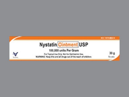 Picture of NYSTATIN 100,000U OIN YL 30GM