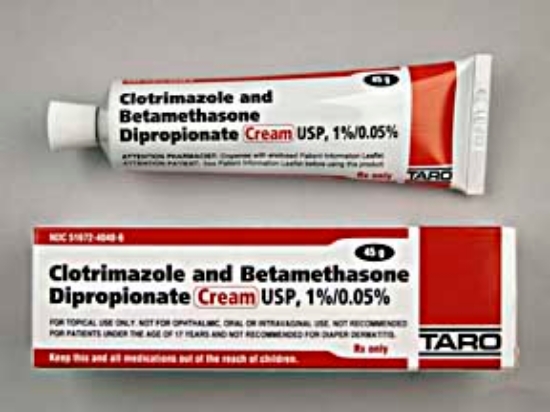 Picture of CLOTRIMAZOLE BETAMETHASONE 1-.05% CRE WH 45GM