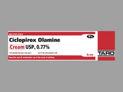 Picture of CICLOPIROX .77% CREAM WH 90GM