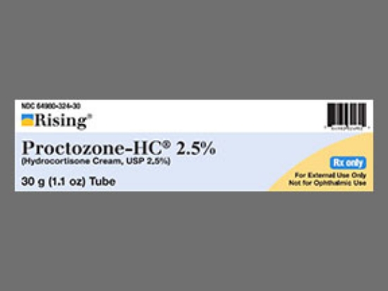 Picture of HYDROCORTISONE 2.5% RECTAL CRE WH 30GM