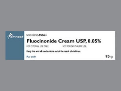 Picture of FLUOCINONIDE .05% CRE WH 15GM