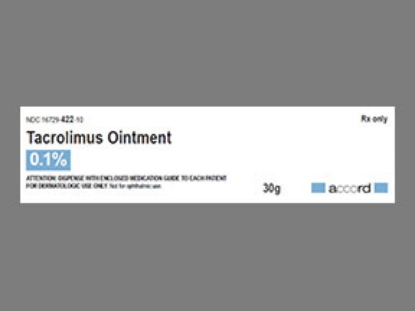 Picture of TACROLIMUS .1% OINTMENT WH 30GM - Exact Match