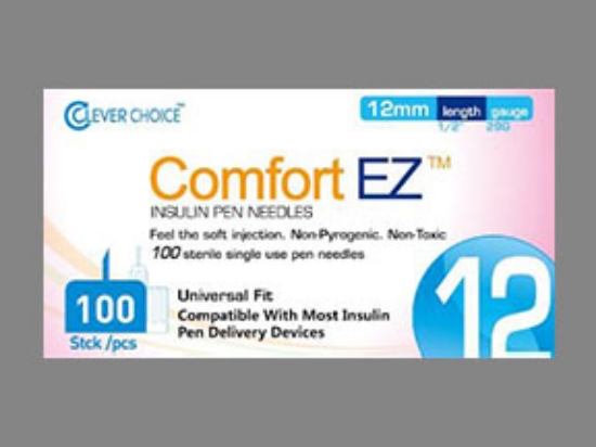 Picture of NEEDLE PEN 29G 1/2 12MM COMFORT EZ 100