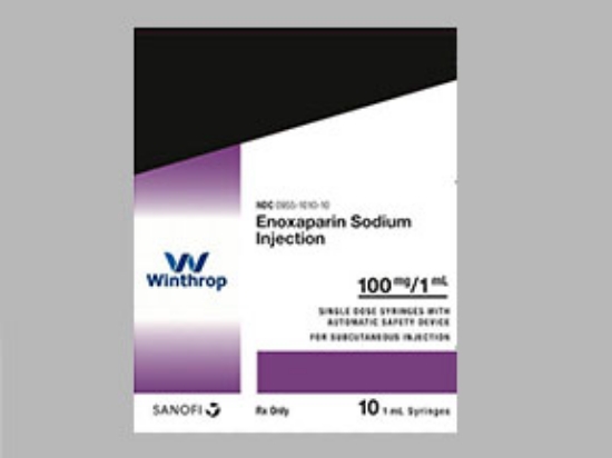 ENOXAPARIN SODIUM 100MG/ML INJ CL 10. TopRx - Home | National Pharmacy ...