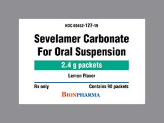 Picture of SEVELAMER CARBONATE 2.4GM PKT WH 90