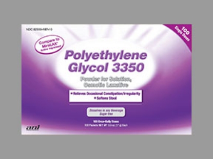 Picture of POLYETHYLENE GLYCOL OTC 17GM PAC WH 100