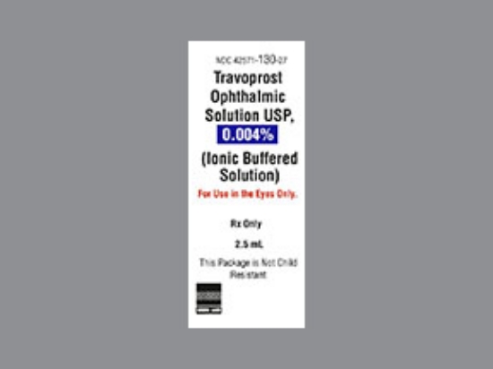 Picture of TRAVOPROST .004% OPSL CL 2.5ML