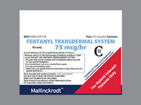 Picture of FENTANYL TDS PATCH 75MCG/HR 5