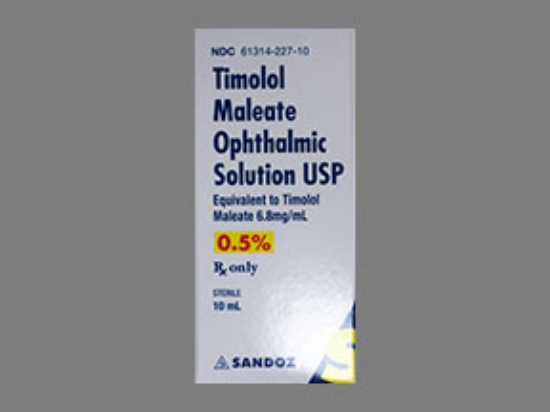 Picture of TIMOLOL MAL .5% OPSL CL 10ML