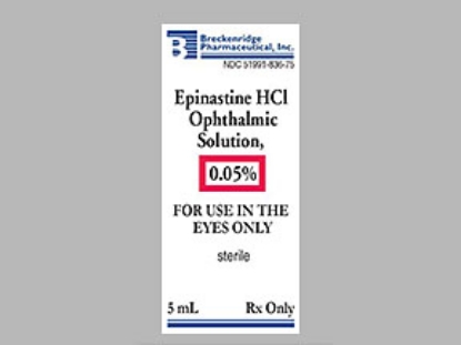 Picture of EPINASTINE HCL .05% OPHTH SOLUTION 5ML