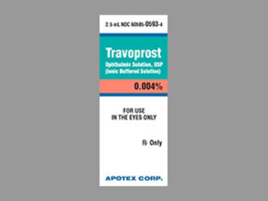 Picture of TRAVOPROST .004% OPSL CL 2.5ML