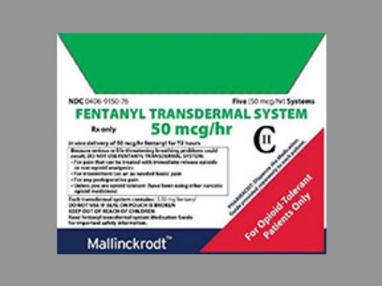 Picture of FENTANYL 50MCG/HR TDS CL REC 5