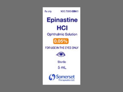 Picture of EPINASTINE HCL .05% OPSL CL 5ML