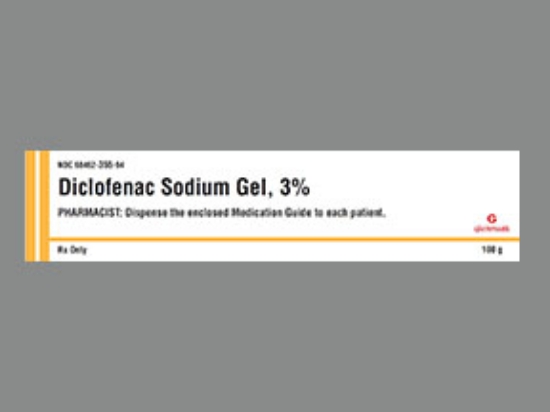 Picture of DICLOFENAC SODIUM 3% GEL 100GM