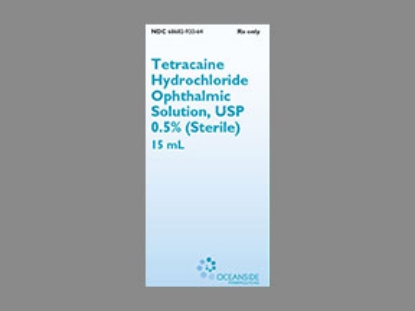 Picture of TETRACAINE HCL .5% OPSL CL 15ML