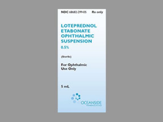 Picture of LOTEPREDNOL ETABONATE .5% OPHTH SUSP WH 5ML
