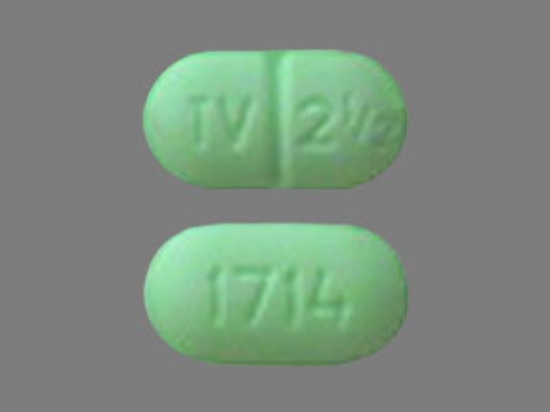 Picture of WARFARIN SODIUM 2.5MG TAB GN/OBL 100