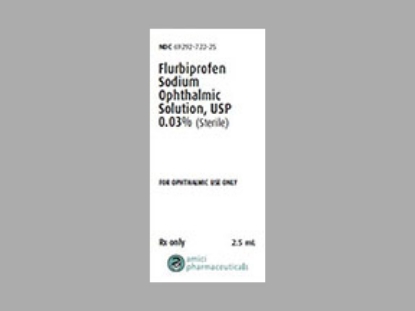 Picture of FLURBIPROFEN SODIUM .03% OPSL CL 2.5ML