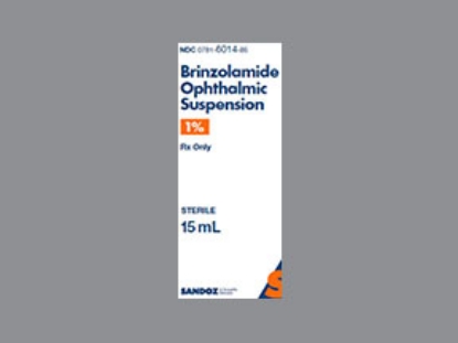 Picture of BRINZOLAMIDE 1% OPSL CL 15ML