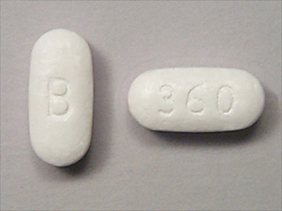 Picture of DILTIAZEM HCL ER 360MG BEADS TAB WH OBL 30