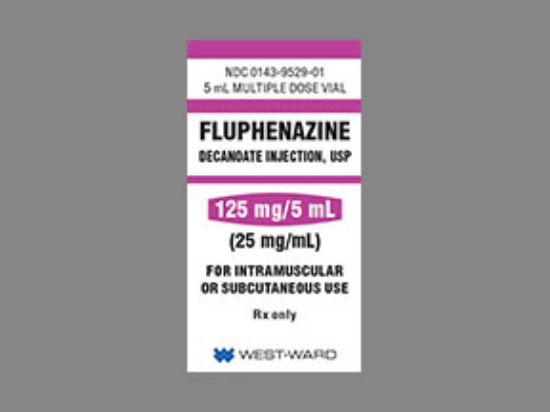 Picture of FLUPHENAZINE DECONOATE INJ 25MG/ML 5ML