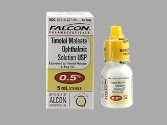 Picture of TIMOLOL MALEATE .5% OPHTH SOLUTION 5ML