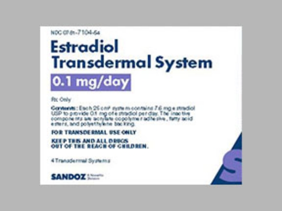 ESTRADIOL .1MG-1D TDS WH SQU 4. TopRx - Home | National Pharmacy ...