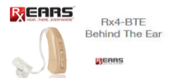 Picture of HEARING AID BEHIND THE EAR RX4 BG PAIR