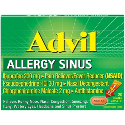 Picture of ADVIL ALLERGY SINUS CAP 20