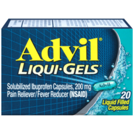 Picture of ADVIL LIQUI-GEL 20