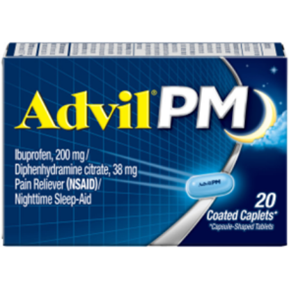 Picture of ADVIL PM CAPLET 20