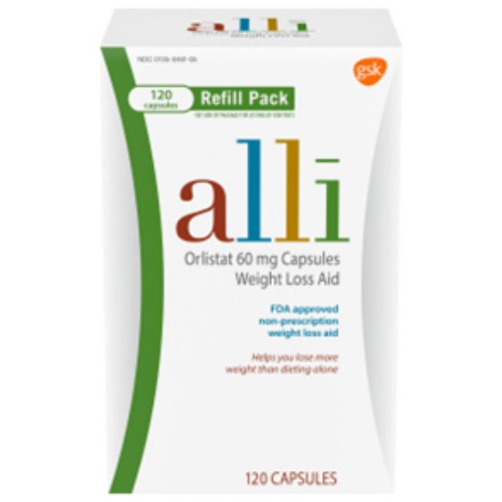 Picture of ALLI REFILL PACK 120 DPC