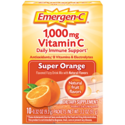 Picture of EMERGEN-C SUPER ORANGE 10 - Alternate NDC