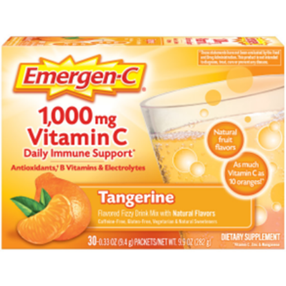 Picture of EMERGEN-C TANGERINE 30 - Alternate NDC