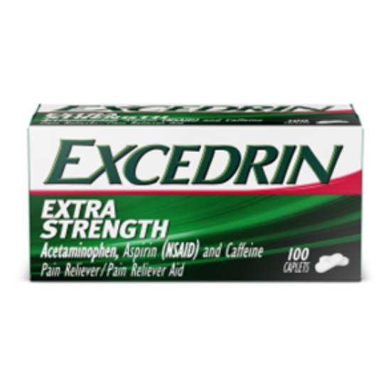 Picture of EXCEDRIN EX STR CAP 100