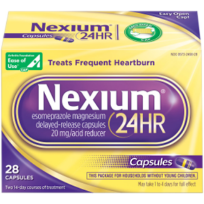 Picture of NEXIUM 24HR CAPSULE 28