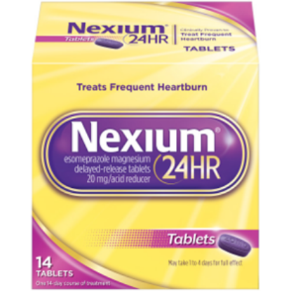 Picture of NEXIUM 24HR TABLET 14